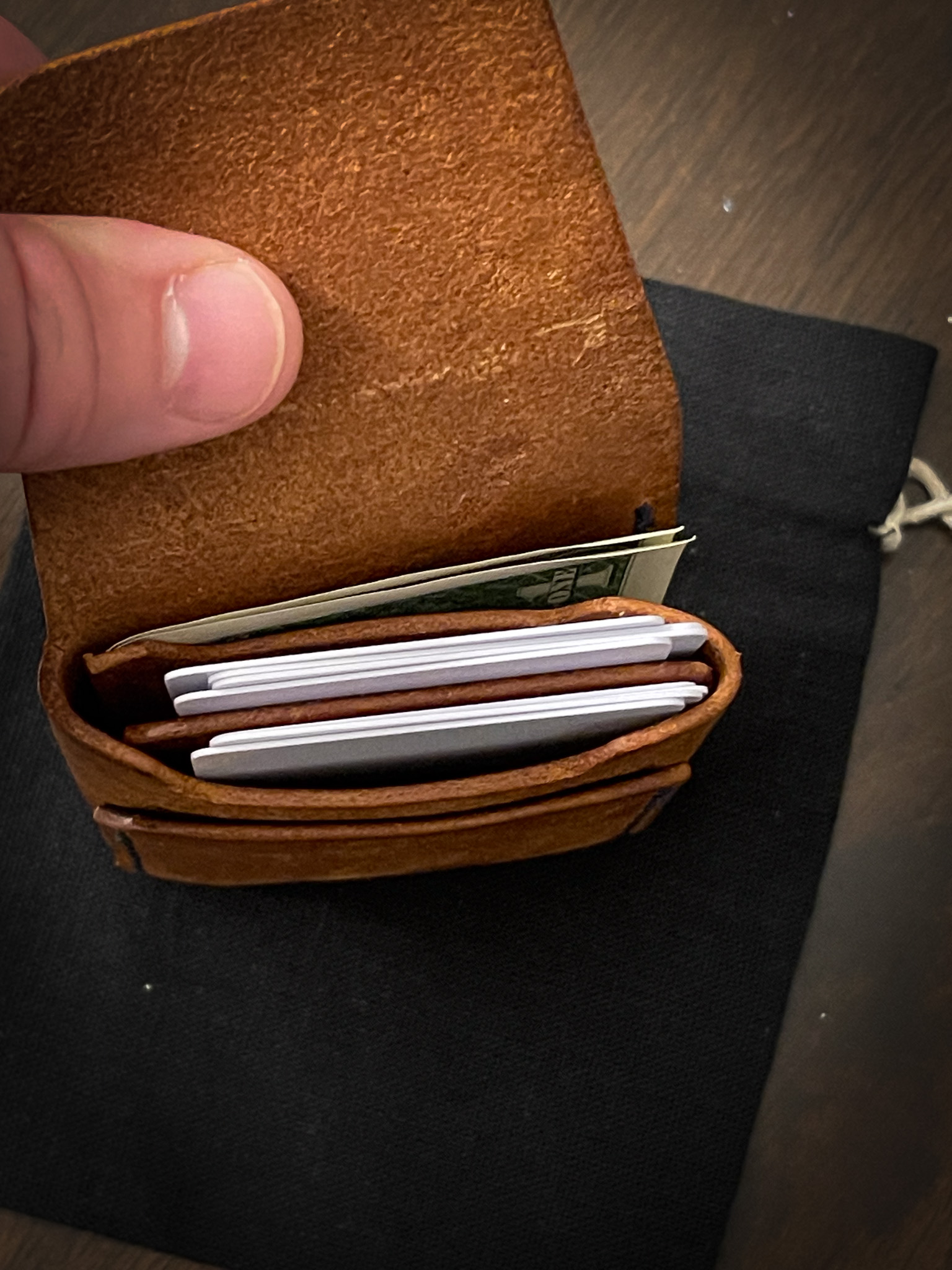 The Peak Max Leather Flap Wallet - Image 6